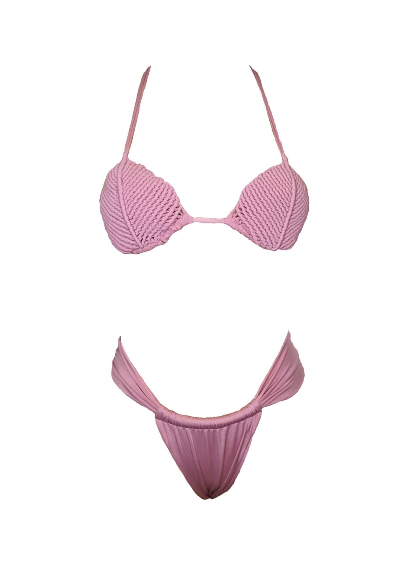 Kala Clothing Store BIKINI CONCHA Rose / M Bikinis