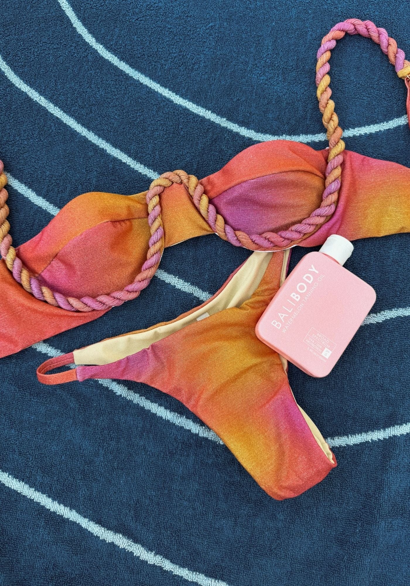 Kala Clothing Store Golden Sunset Bikini Dirty Splash / L Bikinis