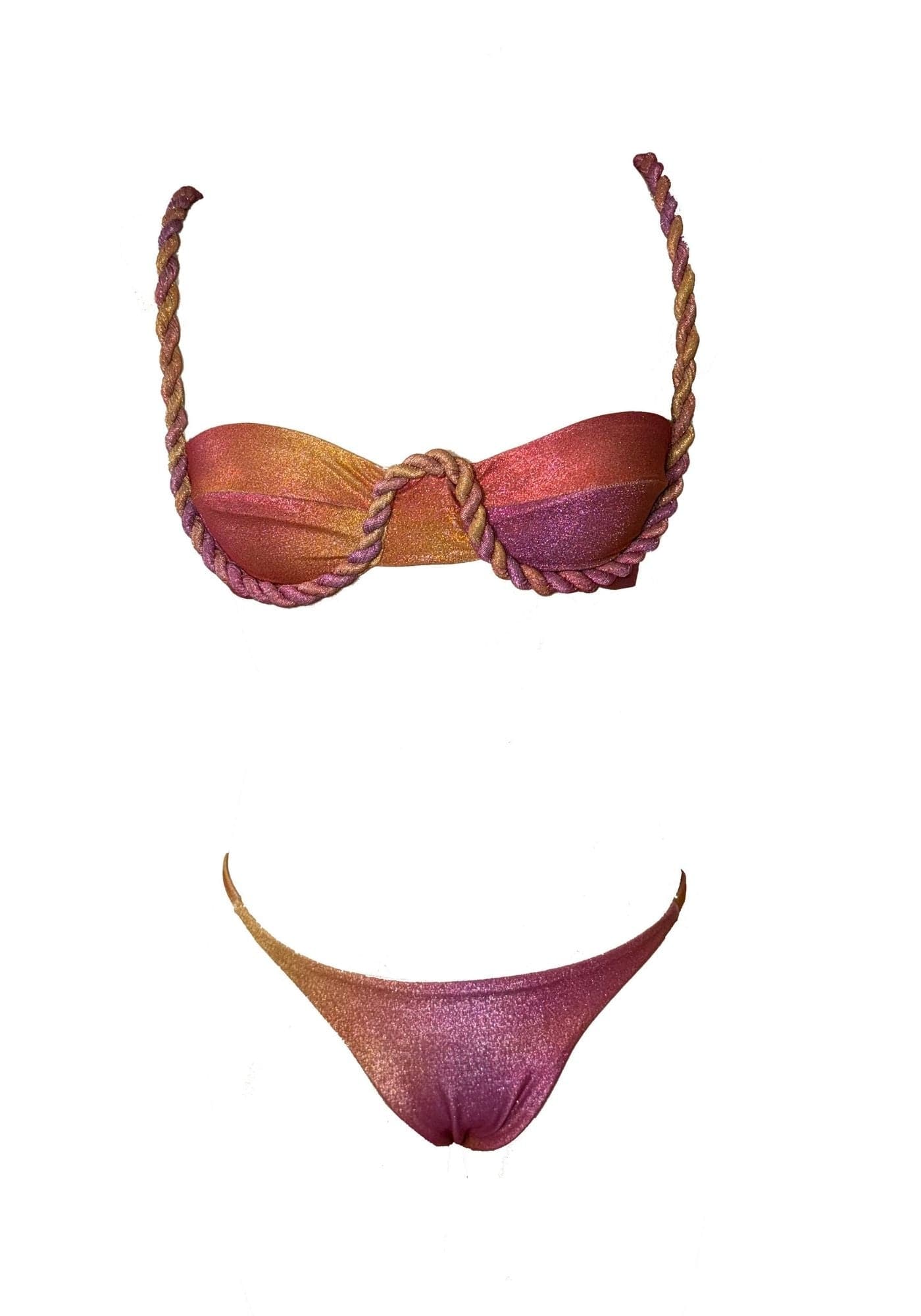 Kala Clothing Store Golden Sunset Bikini Dirty Splash / S Bikinis